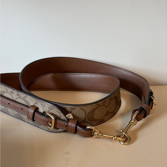 Coach Signature Leather Monogram Replacement Bag Strap NWOT - Picture 2 of 4
